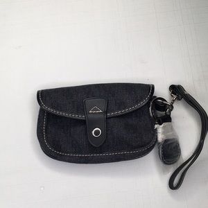 Dooney & Bourke Black Wristlet Clutch